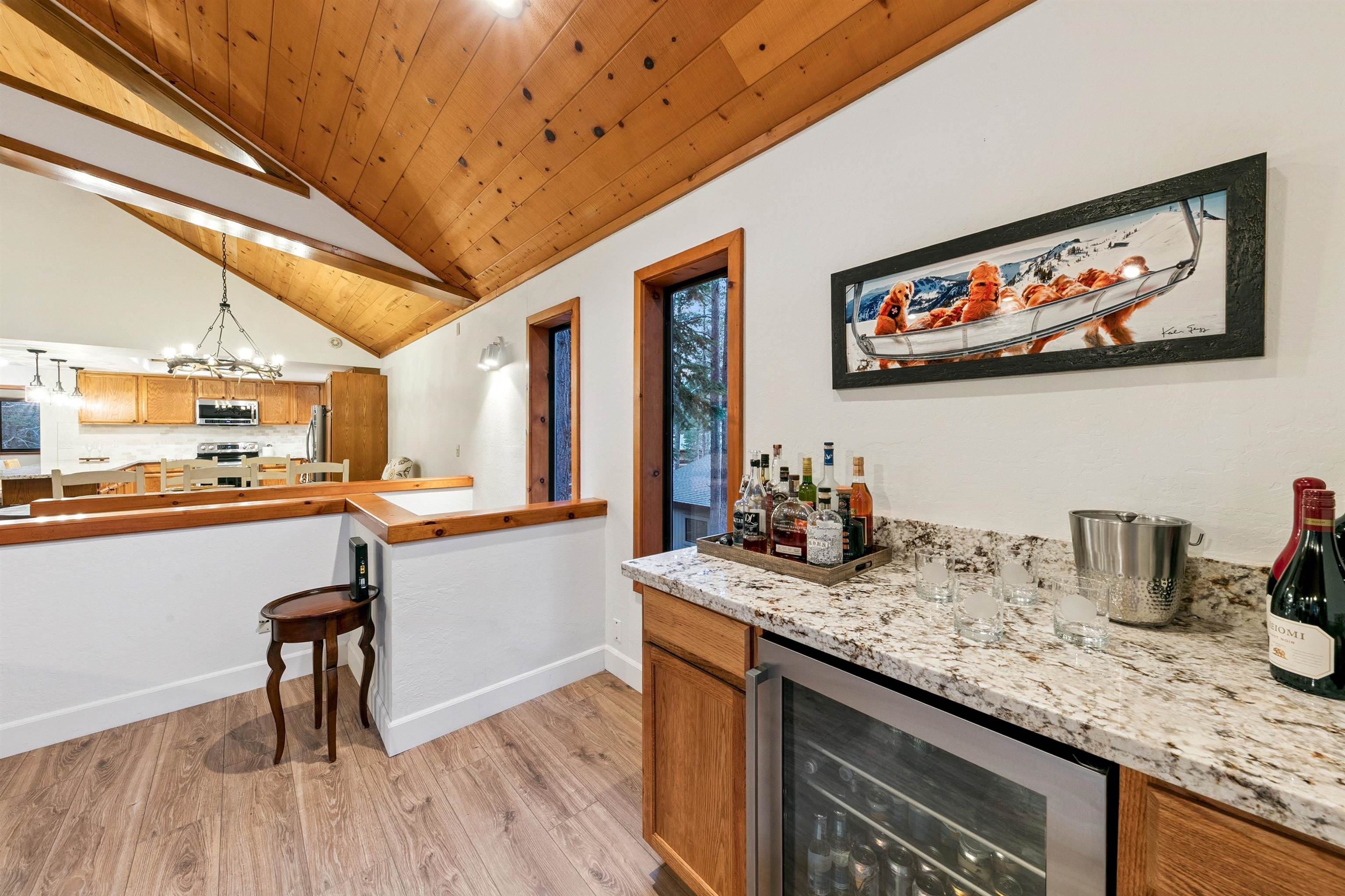 12095 Oslo Drive Truckee, CA 96161 - Photo 13 of 28 a kitchen with sink and wooden floor