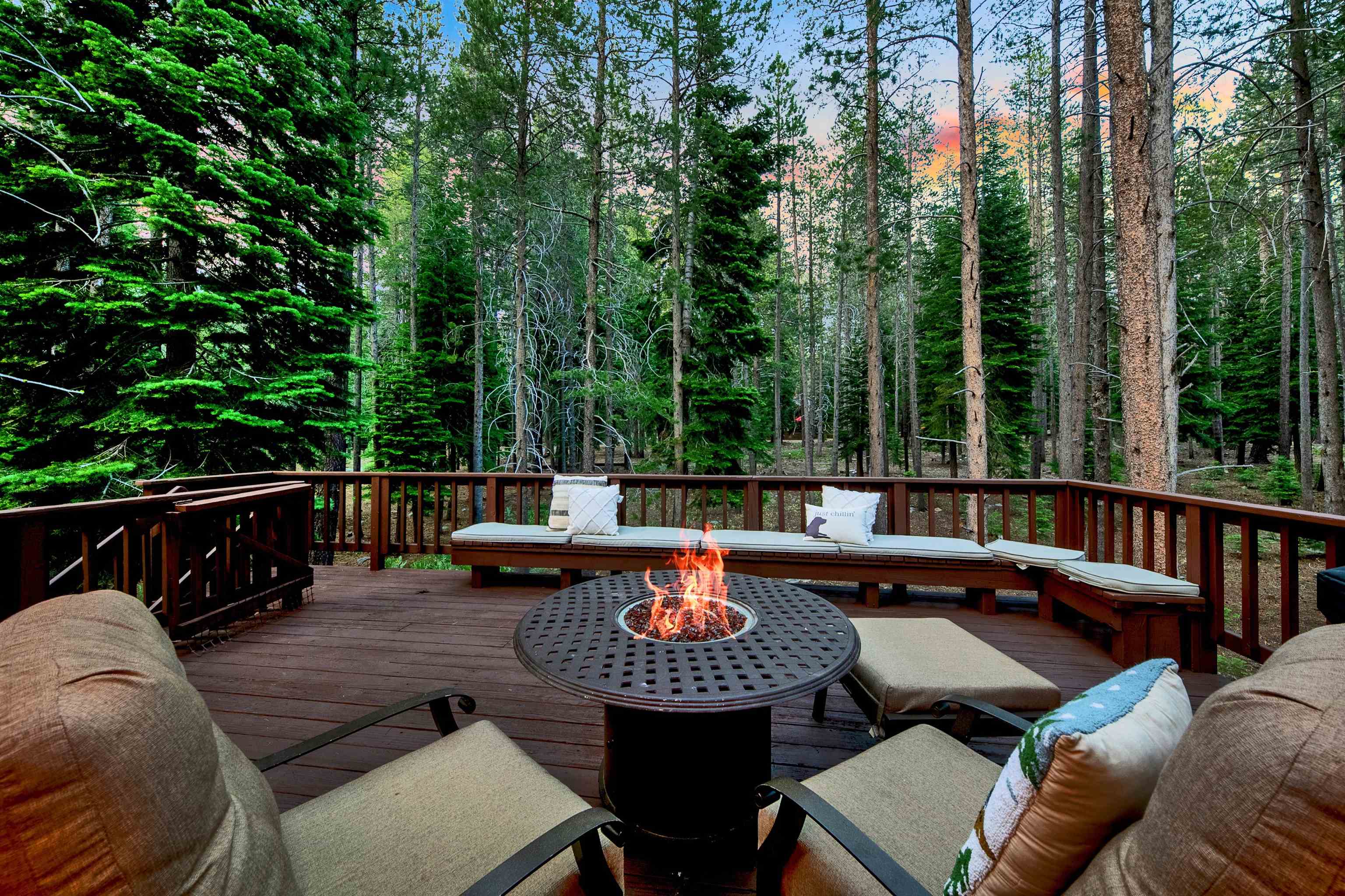 12095 Oslo Drive Truckee, CA 96161 - Photo 2 of 28 a view of a balcony with chairs