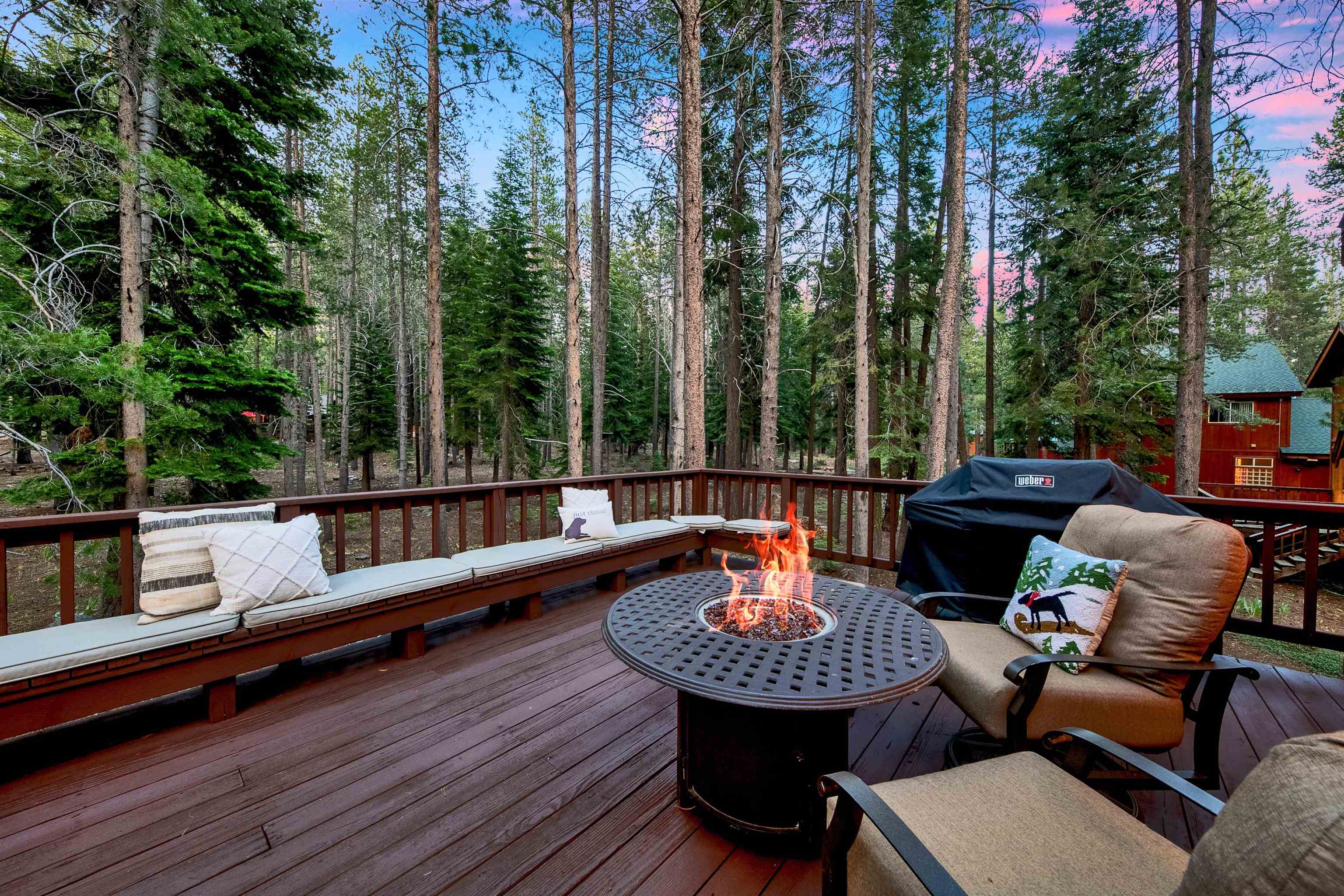 12095 Oslo Drive Truckee, CA 96161 - Photo 24 of 28 a outdoor living space with patio furniture and wooden floor