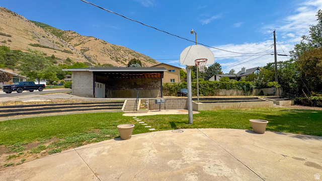 120 North 1230 E Street Springville, UT 84663 - Photo 44 of 60 Outdoor concrete court with integrated basketball hoop