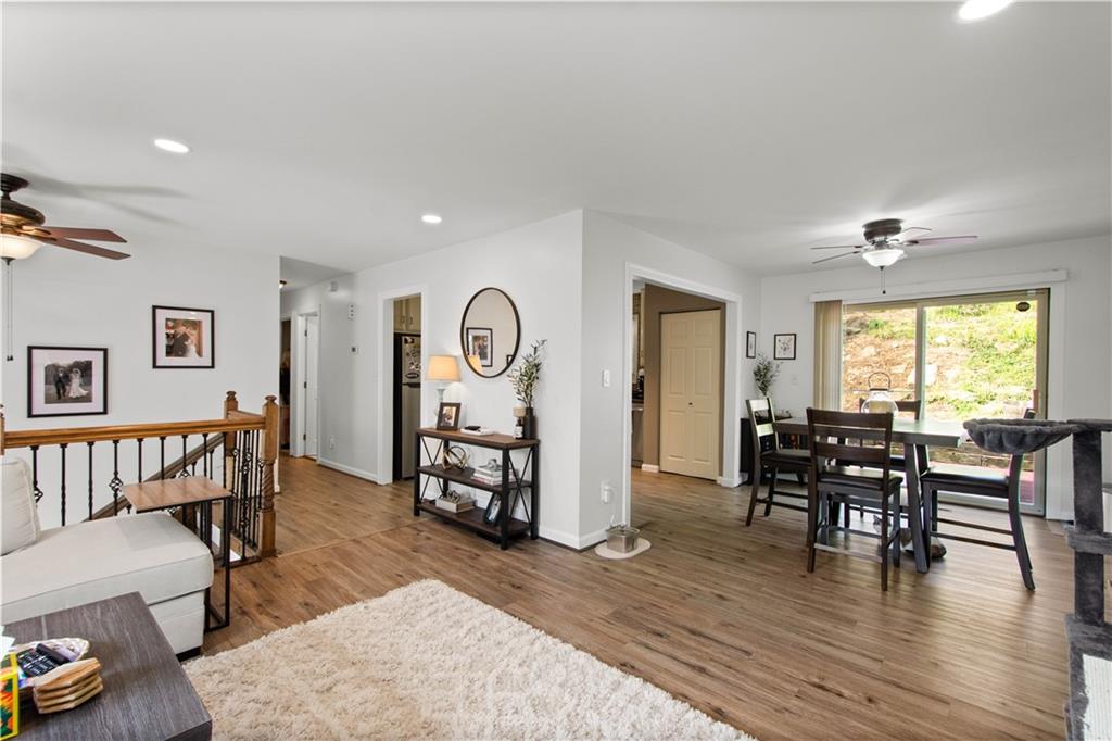 227 Davidson Drive Charleroi, PA 15022 - Photo 5 of 40 a view of a dining room with furniture window and wooden floor