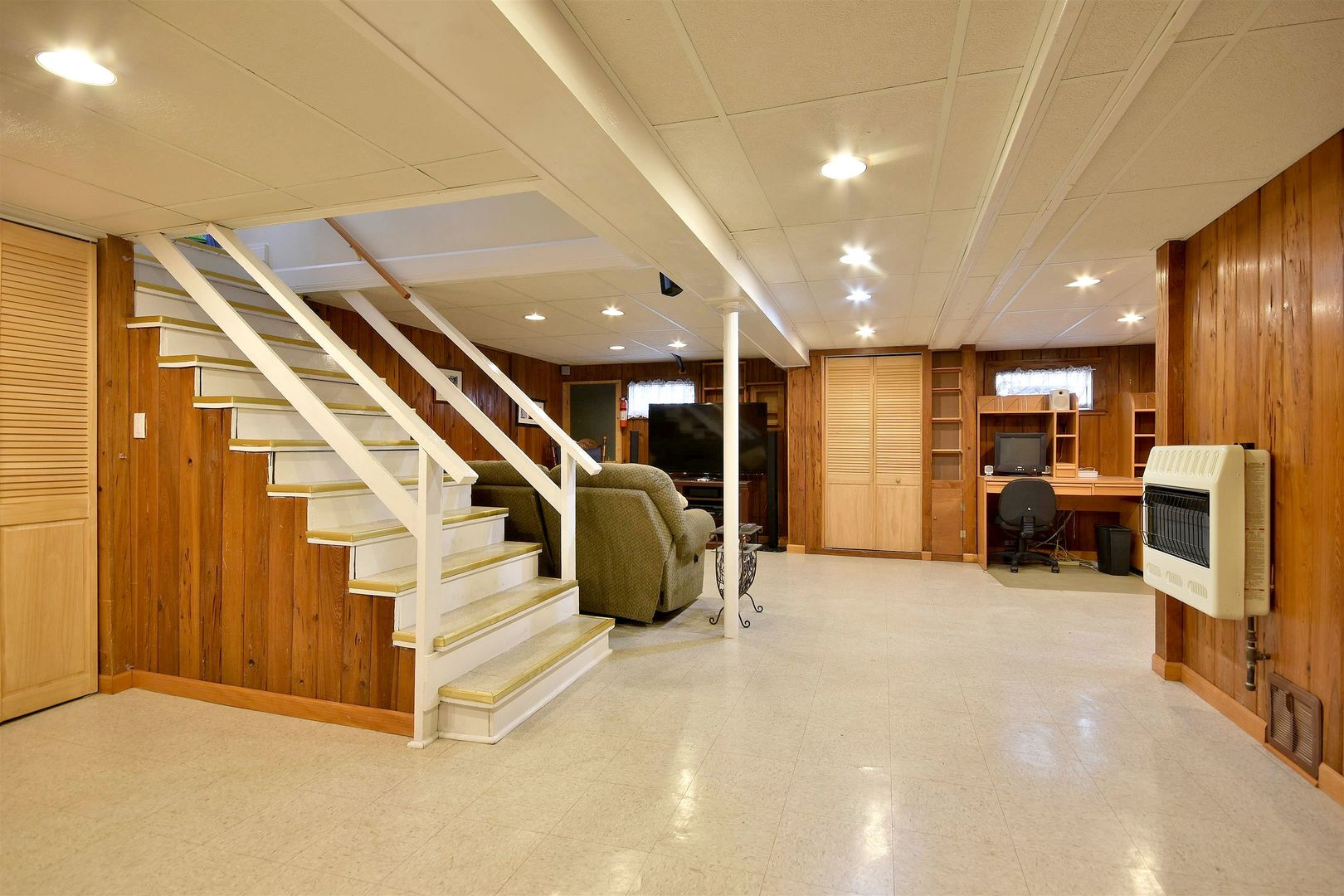 8423 Riverside Avenue Brookfield, IL 60513 - Photo 24 of 28 a view of living room with furniture and stairs