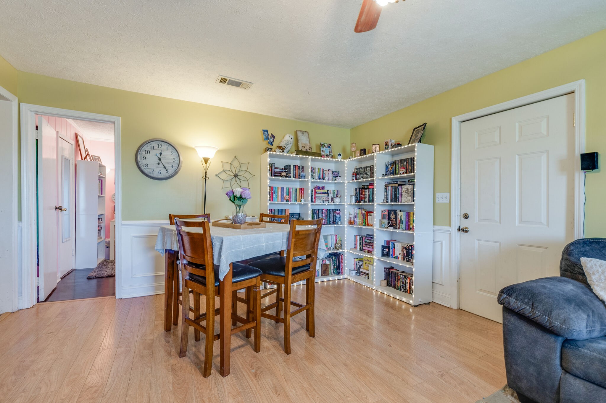 2491 Double Log Cabin Road Lebanon, TN 37087 - Photo 12 of 31 a view of a dining room with furniture and wooden floor