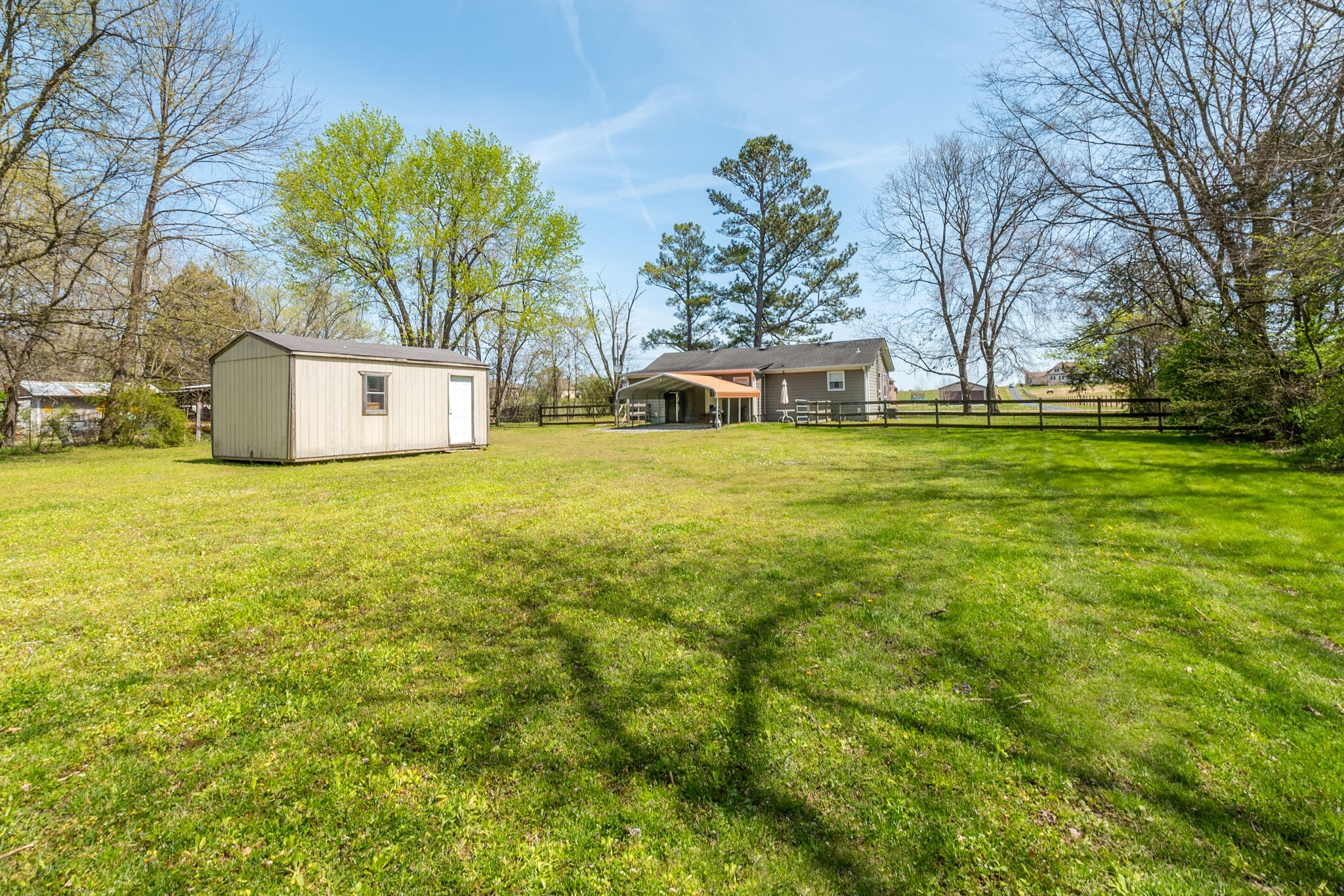2491 Double Log Cabin Road Lebanon, TN 37087 - Photo 29 of 31 a front view of house with yard and trees