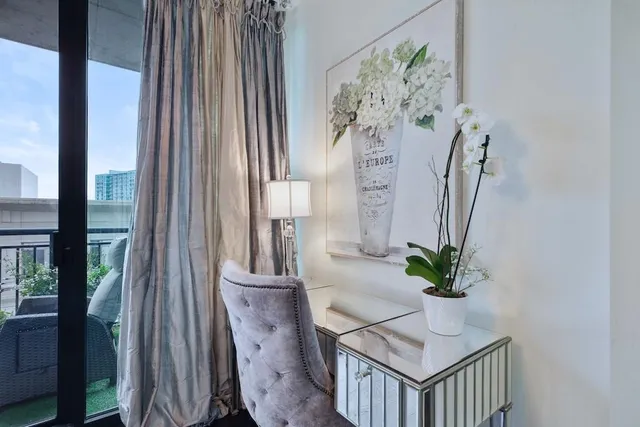 a view of a entryway