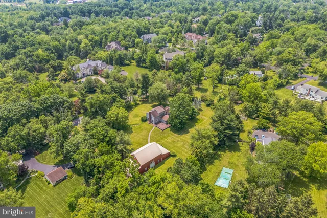 a bird view of building