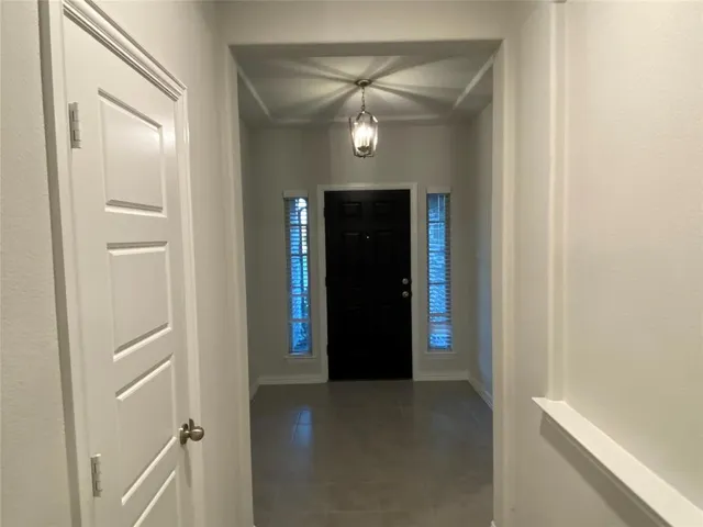 a view of a hallway