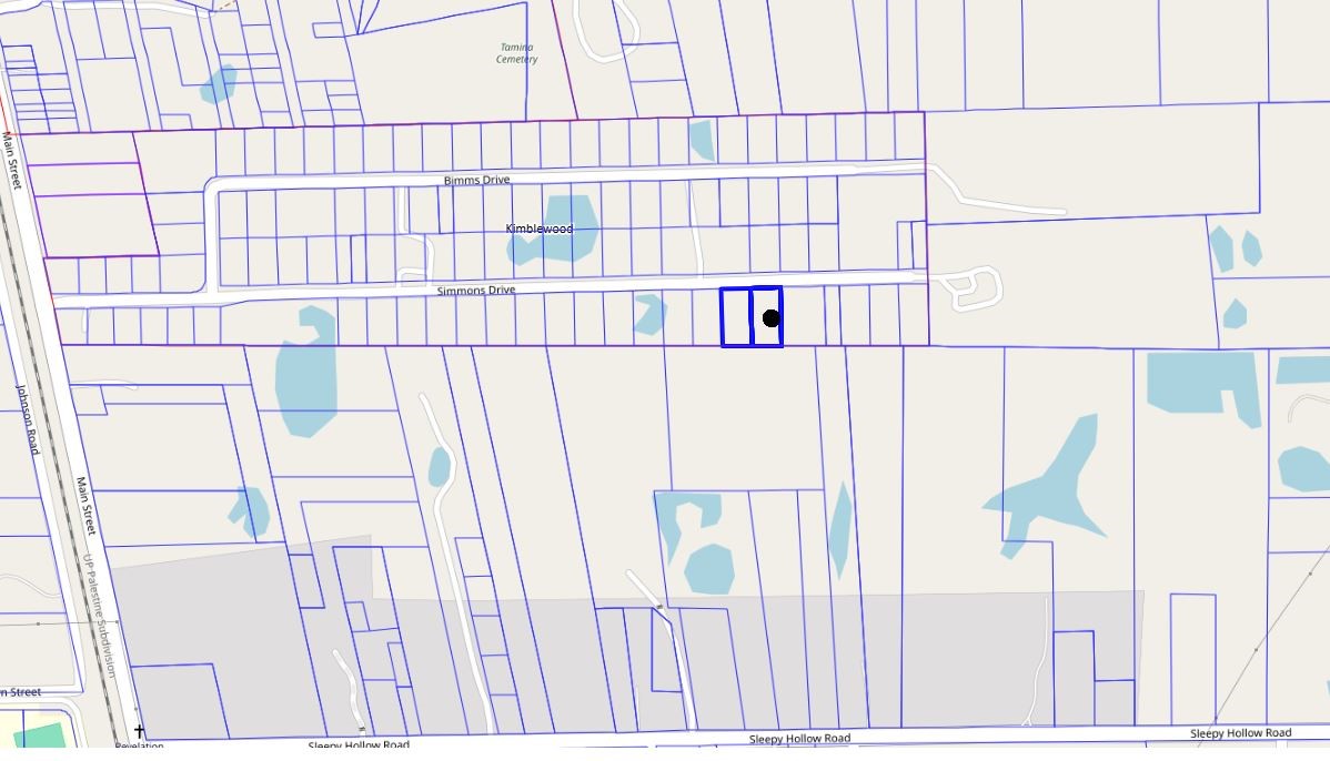Tbd Simmons Drive Conroe, TX 77385 - Photo 5 of 6 a black white and white cabinet with a window