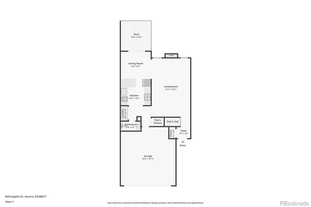$375,000 | 844 South Joplin Circle, Aurora, CO 80017