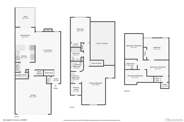 $375,000 | 844 South Joplin Circle, Aurora, CO 80017