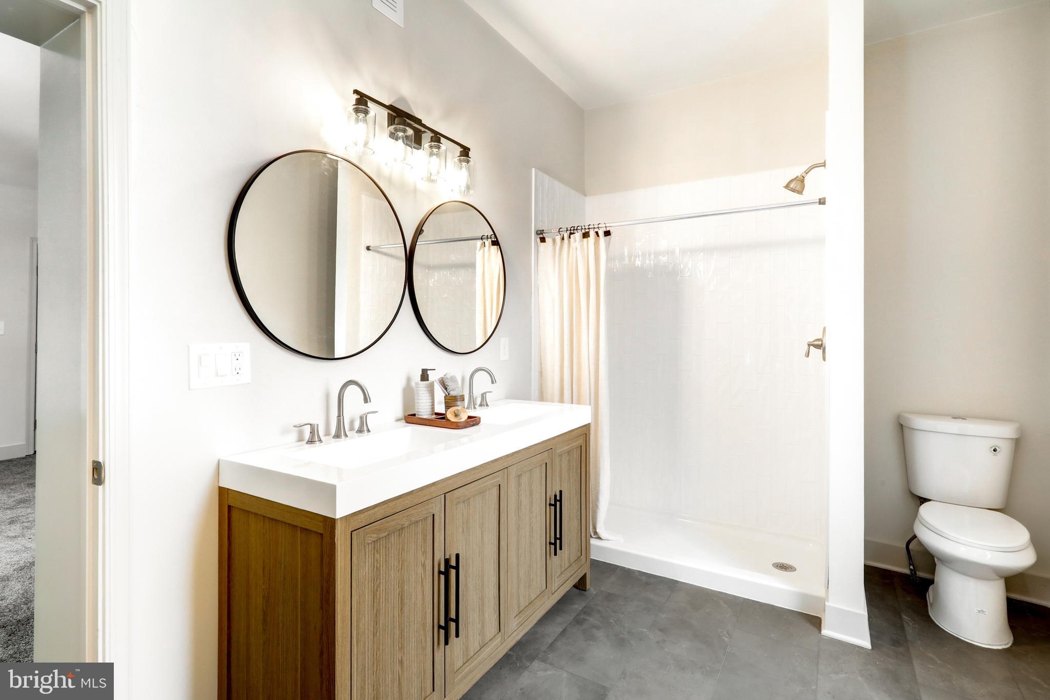 206 Moulstown Road Abbottstown, PA 17301 - Photo 26 of 30 a bathroom with a sink a toilet and a mirror
