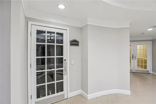 a view of front door