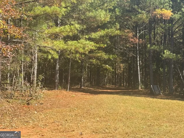 a view of outdoor space with trees