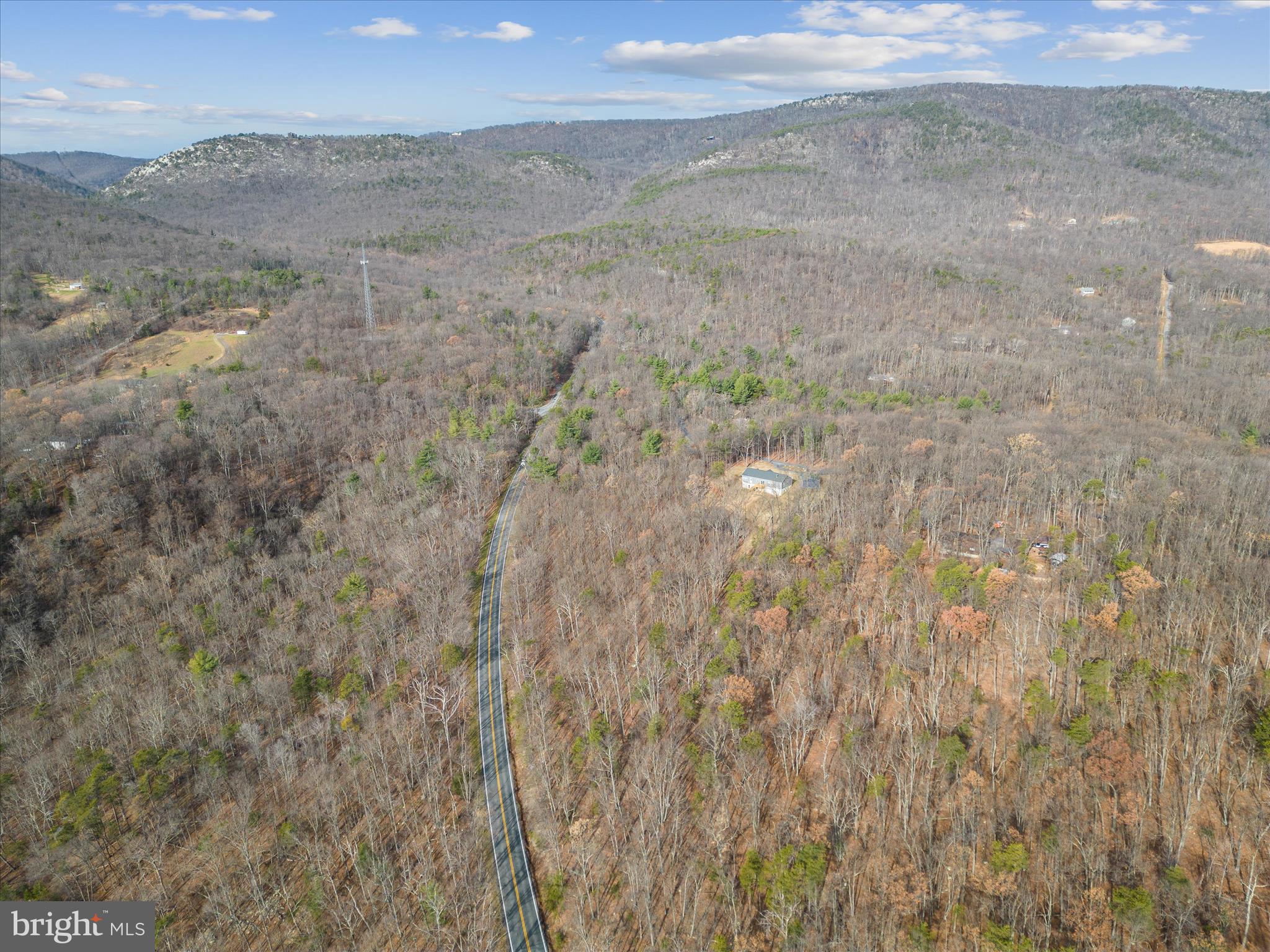 0 Bushy Ridge Drive Star Tannery, VA 22654 - Photo 8 of 12 a view of a dry yard with mountains in the background