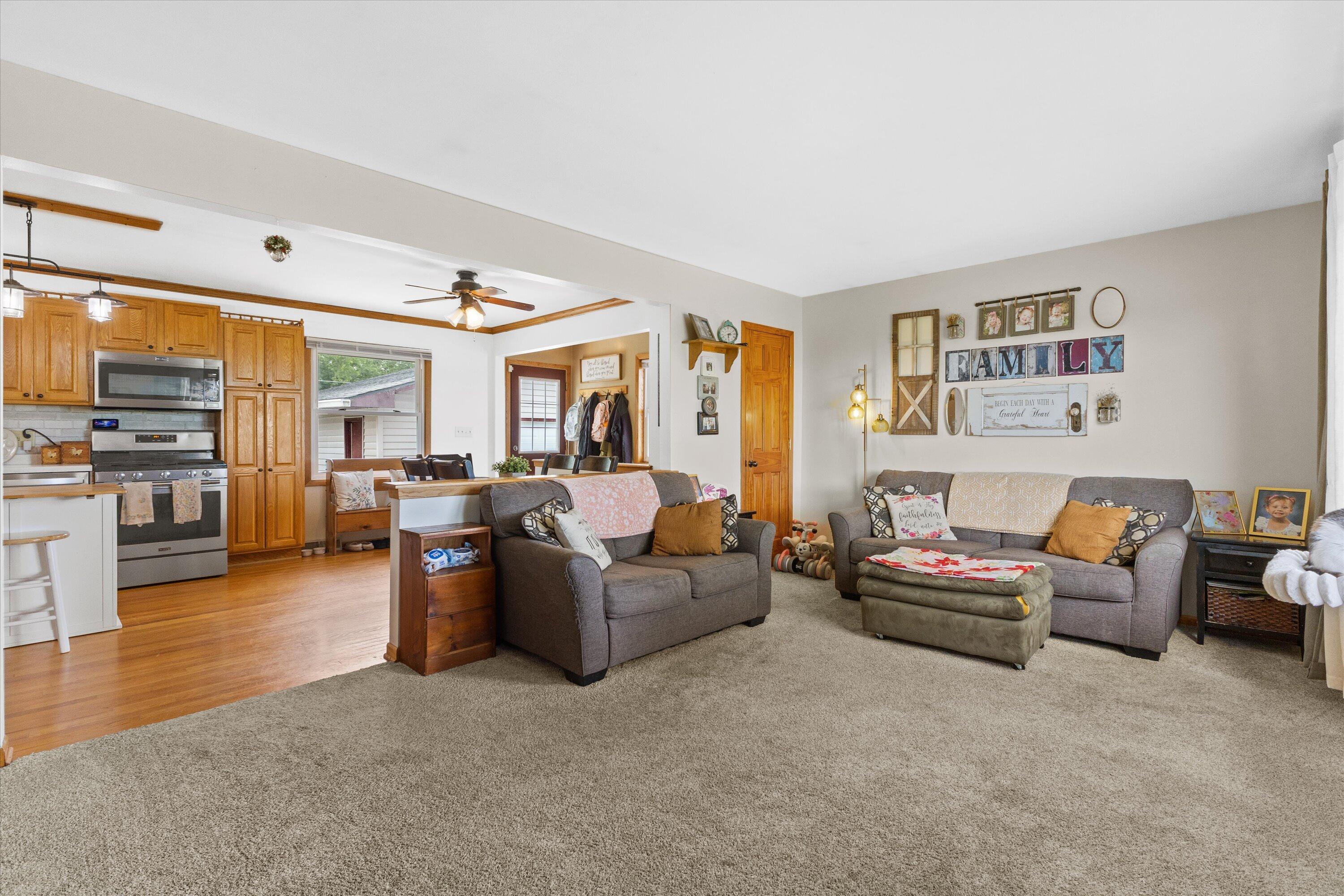 3422 Eagle Road Dover, WI 53139 - Photo 8 of 27 Open Concept