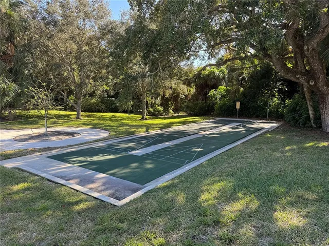 a view of a volley ball court
