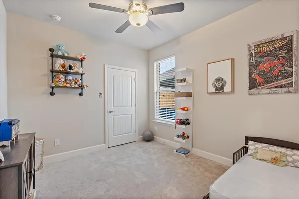 a view of room with workspace and window