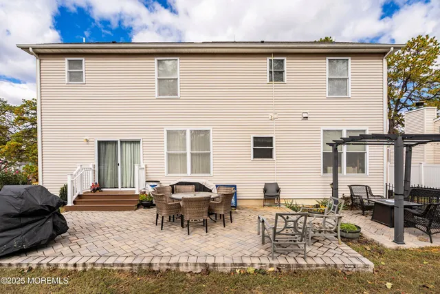 a view of a house with patio