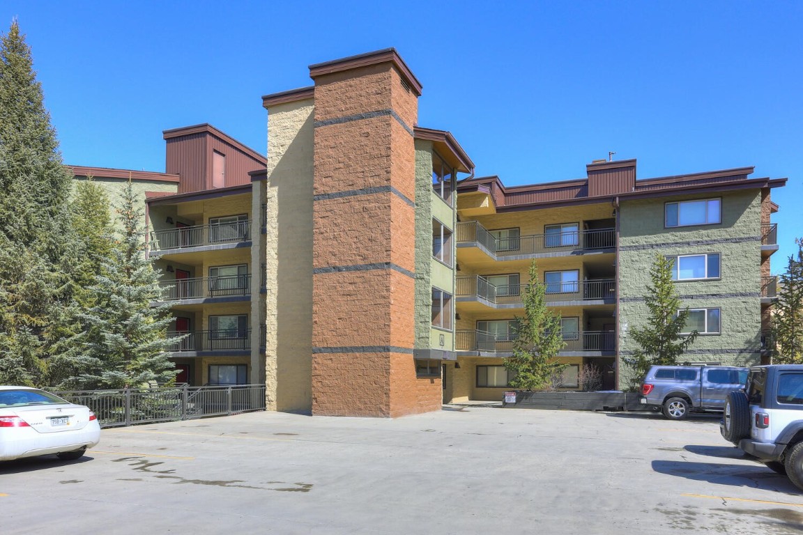 745 Columbine Road, Unit A404 Breckenridge, CO 80424 - Photo 4 of 32 a view of a building with a street