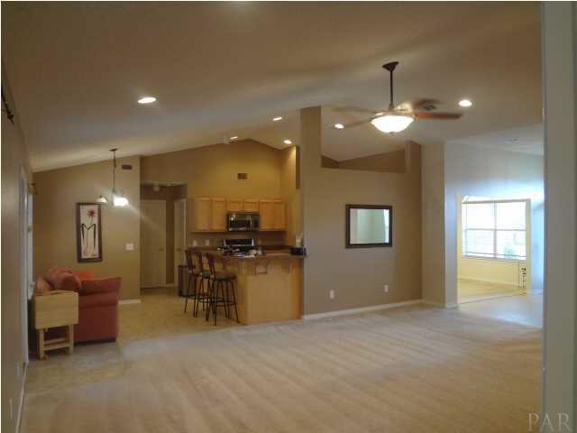 7104 Jennifer Road Pensacola, FL 32526 - Photo 9 of 25 VIEW INTO EAT IN KITCHEN BAR AREA