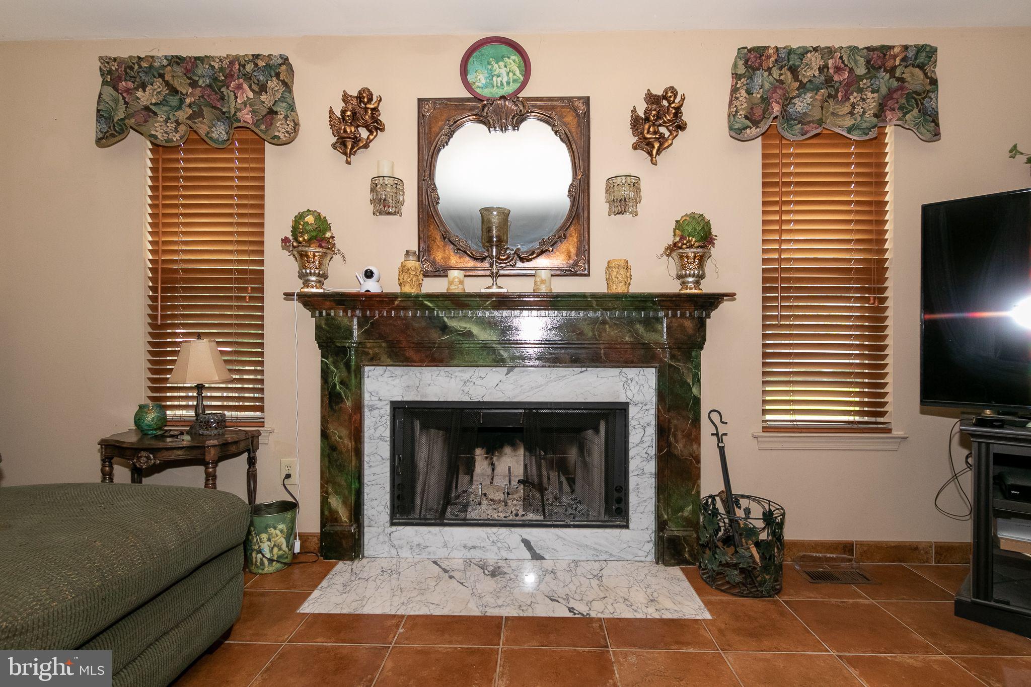 19 Pavilion Road Voorhees, NJ 08043 - Photo 18 of 36 Family room fireplace