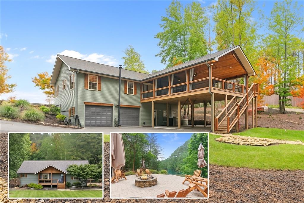 86 Back Trail Cleveland, GA 30528 - Photo 46 of 53 front view of house with a yard