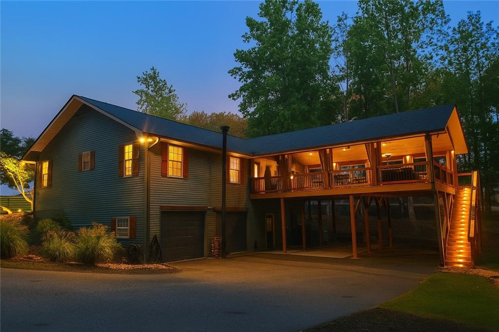 86 Back Trail Cleveland, GA 30528 - Photo 49 of 53 a front view of a house with a yard