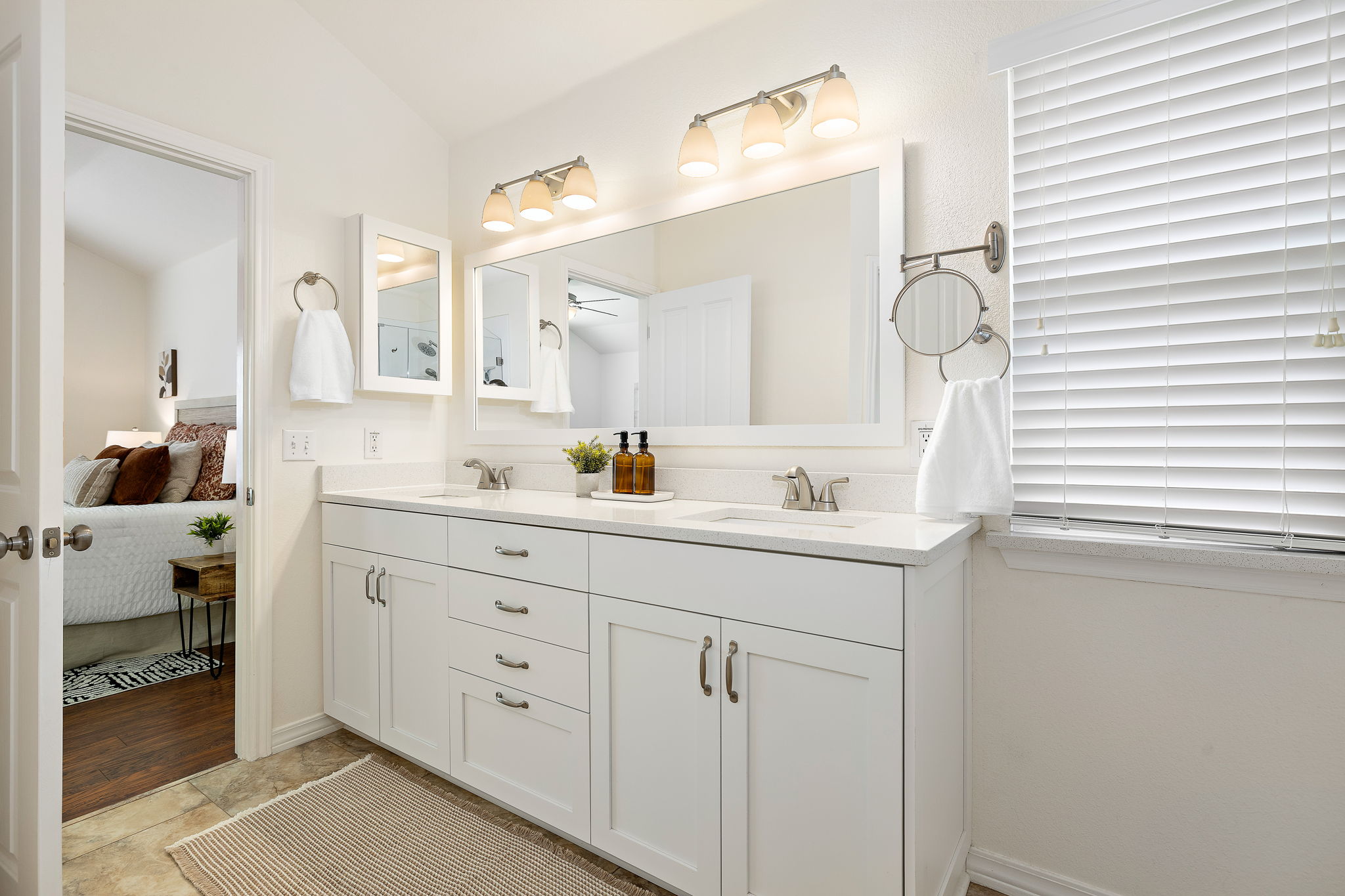 2201 Kerr Trail Cedar Park, TX 78613 - Photo 21 of 32 Custom double vanity with plenty of storage in the primary bathroom