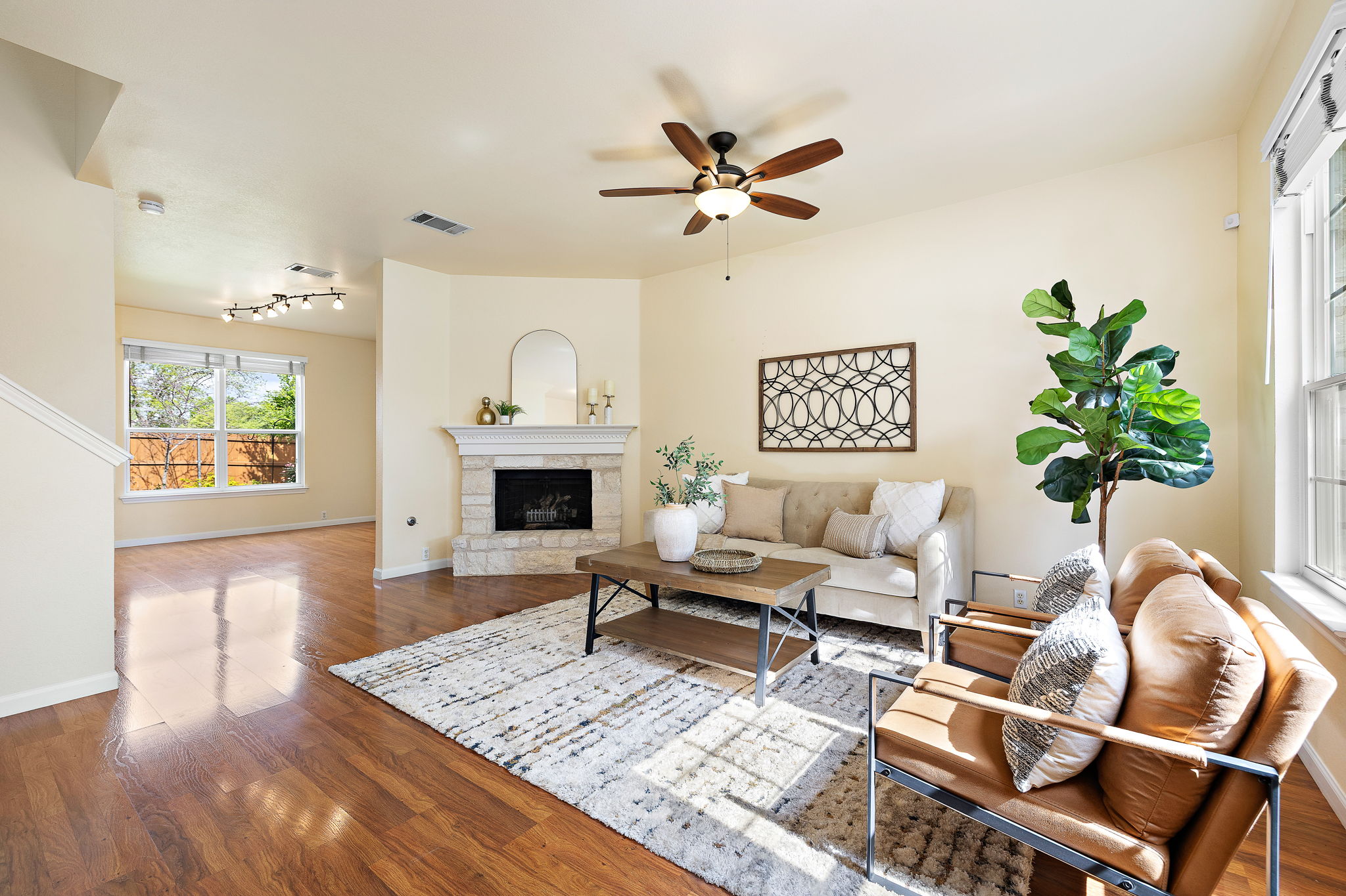 2201 Kerr Trail Cedar Park, TX 78613 - Photo 7 of 32 Natural light fills the main living area and formal dining room