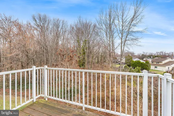 a view of a wooden fence
