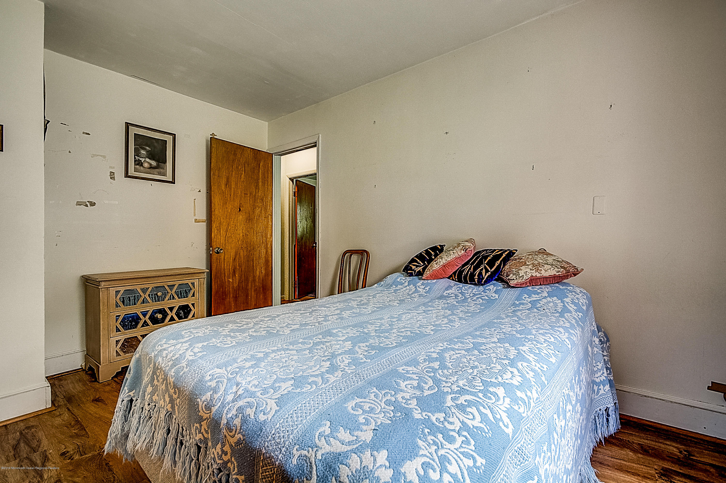 137 Pond Road Freehold, NJ 07728 - Photo 21 of 52 a bedroom with a bed and a tv