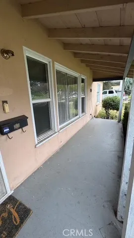 a view of outdoor space and porch