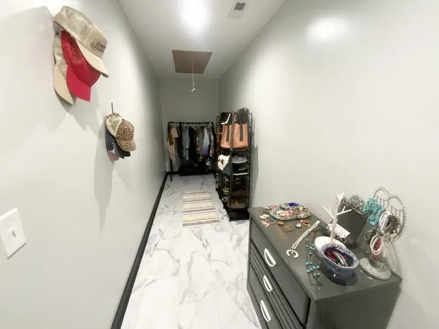 a bed room with a bed