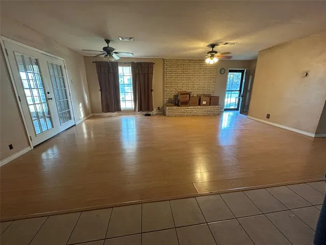 a view of a livingroom with a staircase