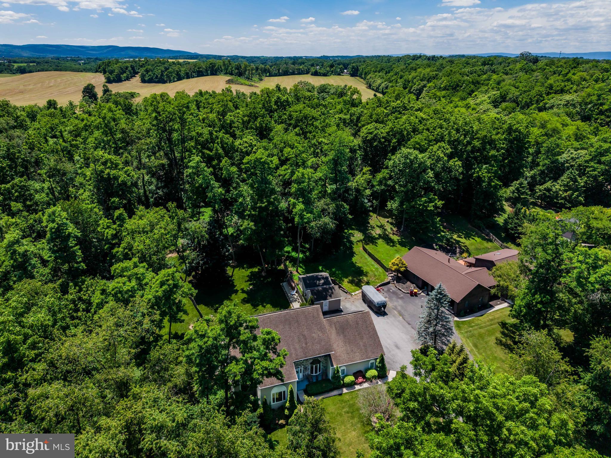176 Richland Road Carlisle, PA 17015 - Photo 51 of 59 an aerial view of a house with garden space and street view