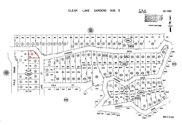 $9,900 | 2257 Harding Drive, Upper Lake, CA 95485