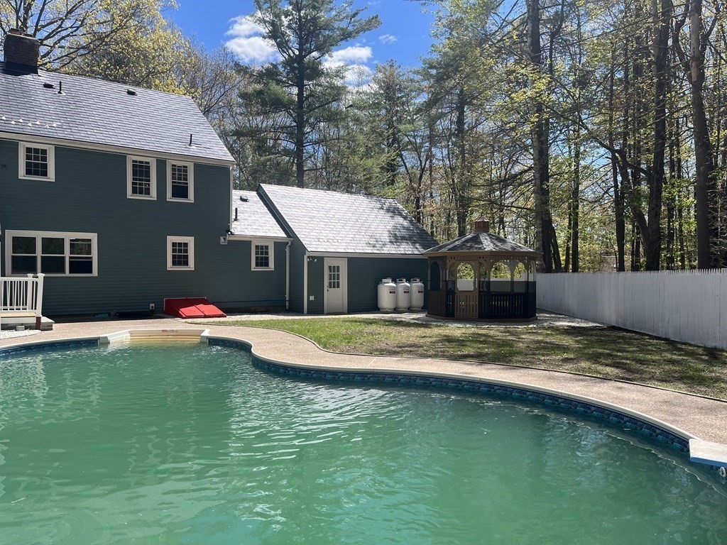 11 Boucher Road Lunenburg, MA 01462 - Photo 33 of 34 a view of a house with pool and a yard