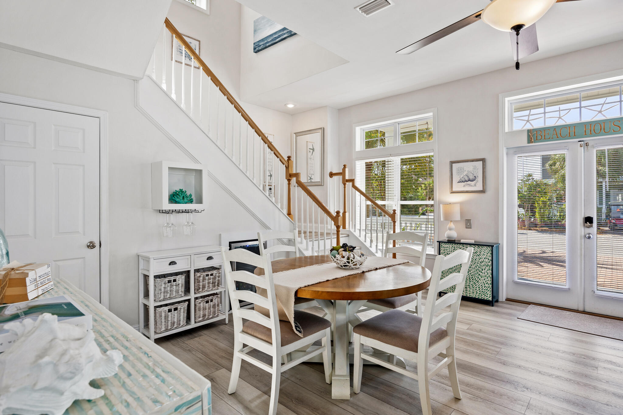 233 Redfish Circle Santa Rosa Beach, FL 32459 - Photo 24 of 73 a view of a livingroom with furniture and wooden floor