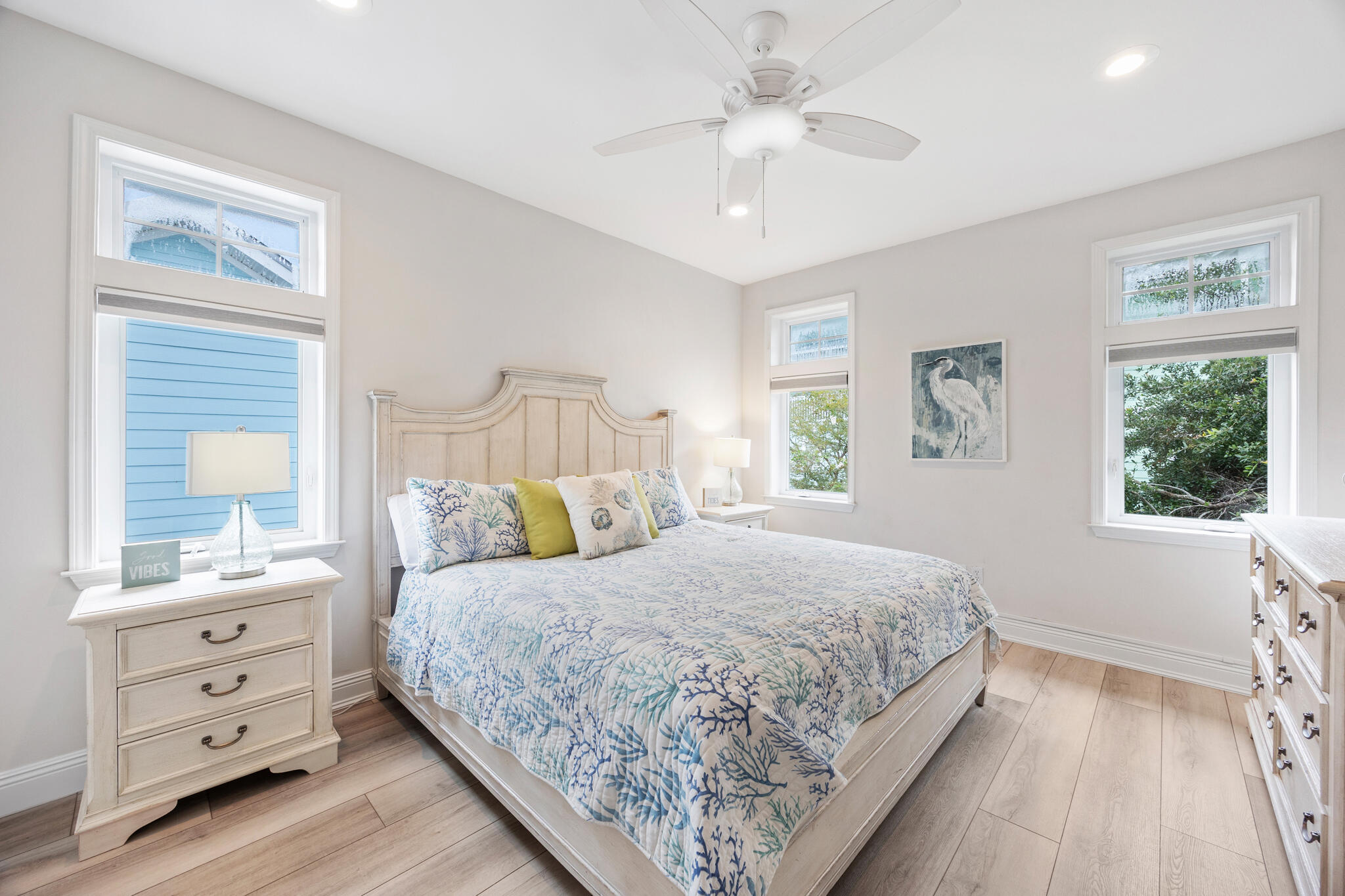 233 Redfish Circle Santa Rosa Beach, FL 32459 - Photo 28 of 73 a bedroom with a large bed and a window