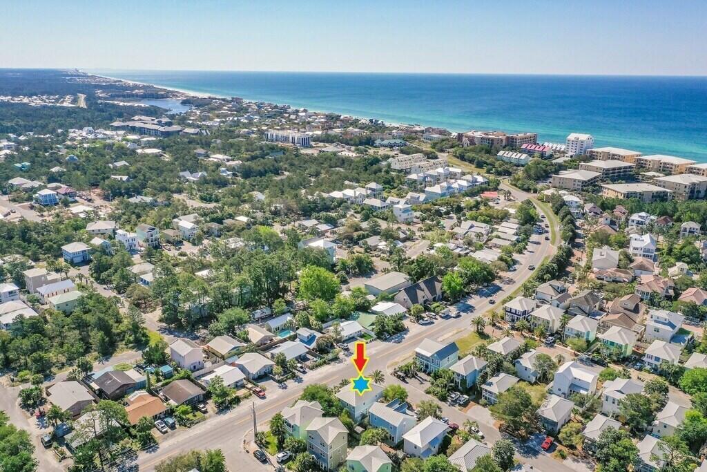 233 Redfish Circle Santa Rosa Beach, FL 32459 - Photo 51 of 73 Home Aerial by the Gulf