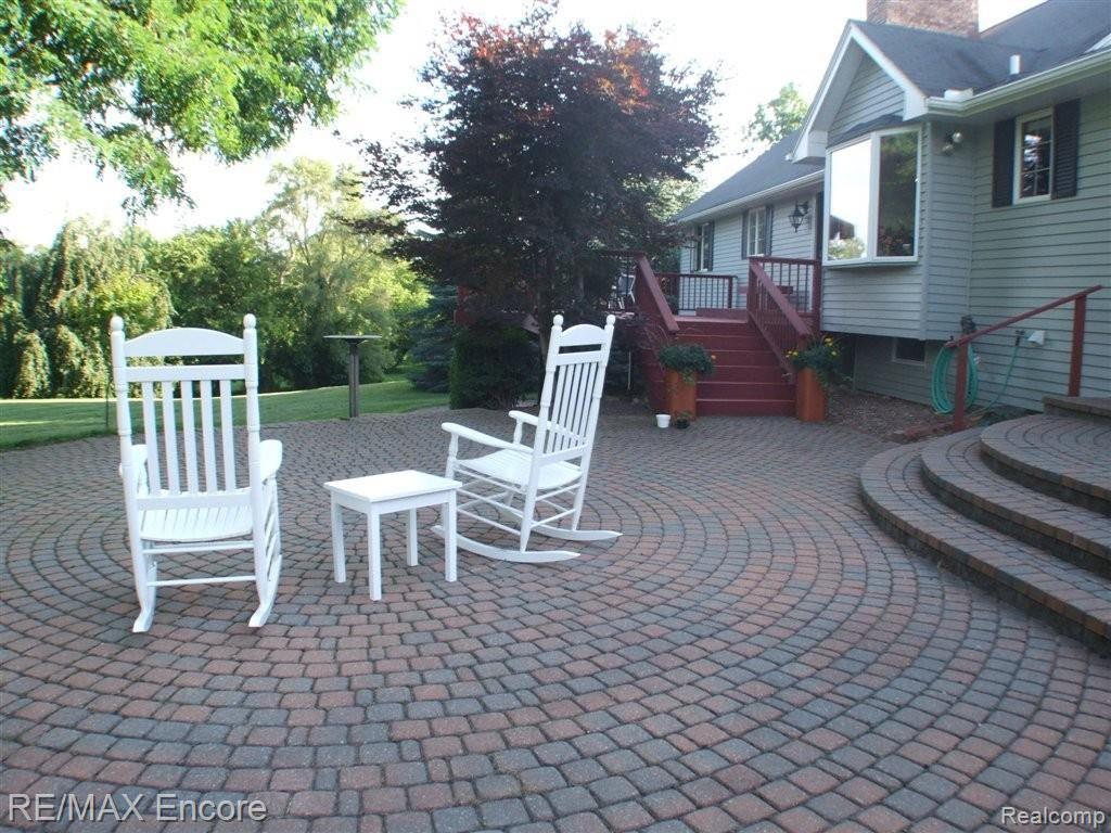 8550 Allen Road Clarkston, MI 48348 - Photo 22 of 26 Upper Patio with gorgeous view
