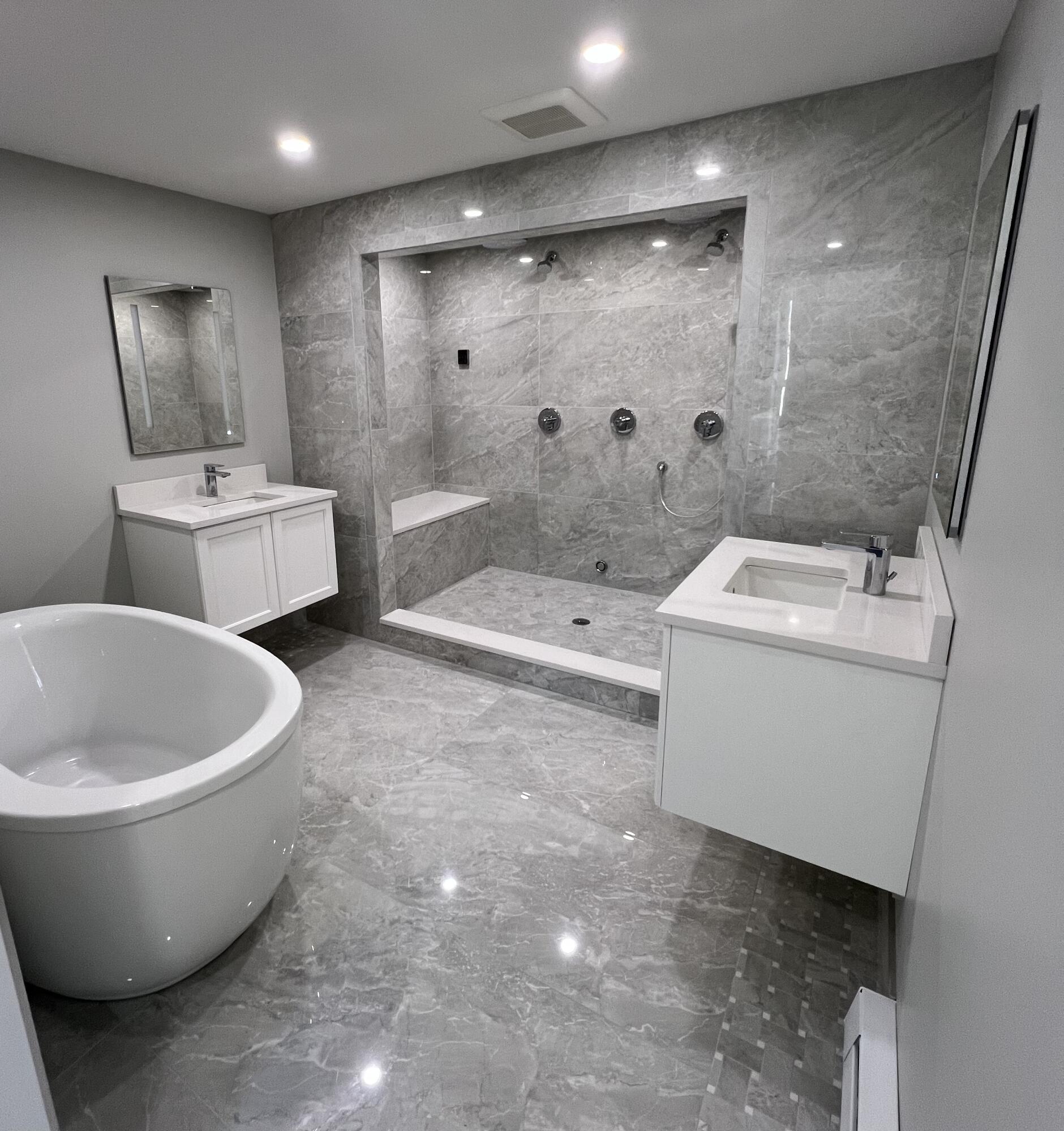 6 Race Road Provincetown, MA 02657 - Photo 16 of 30 a bathroom with a sink toilet bathtub and shower