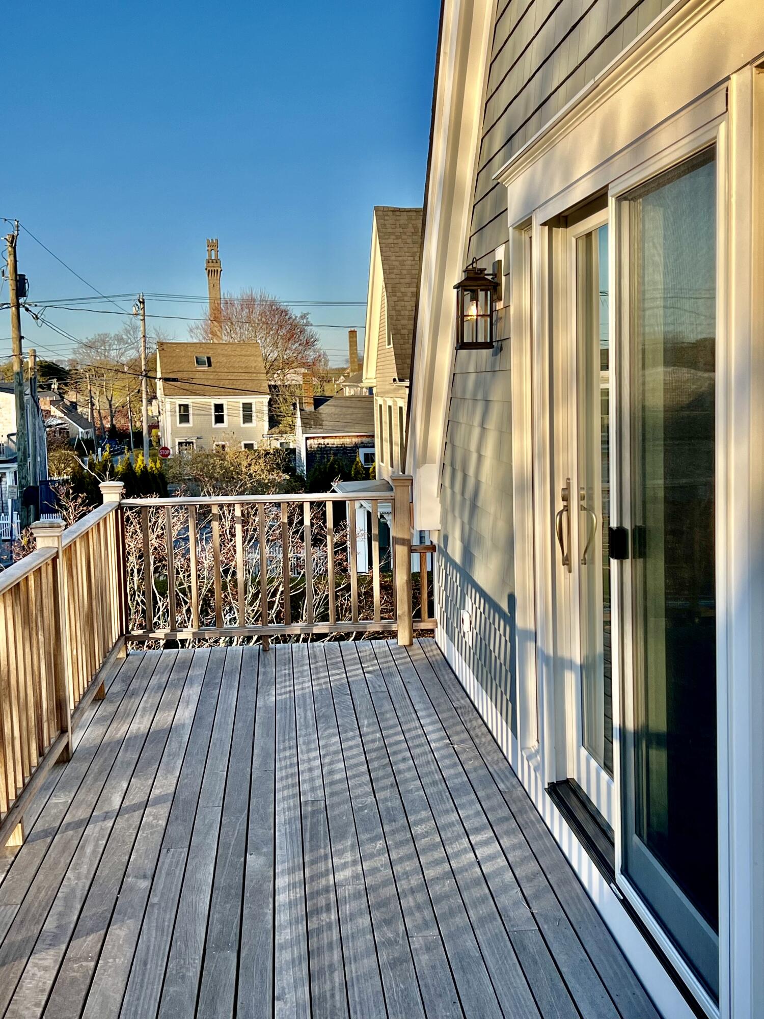 6 Race Road Provincetown, MA 02657 - Photo 26 of 30 a view of a balcony with wooden floor