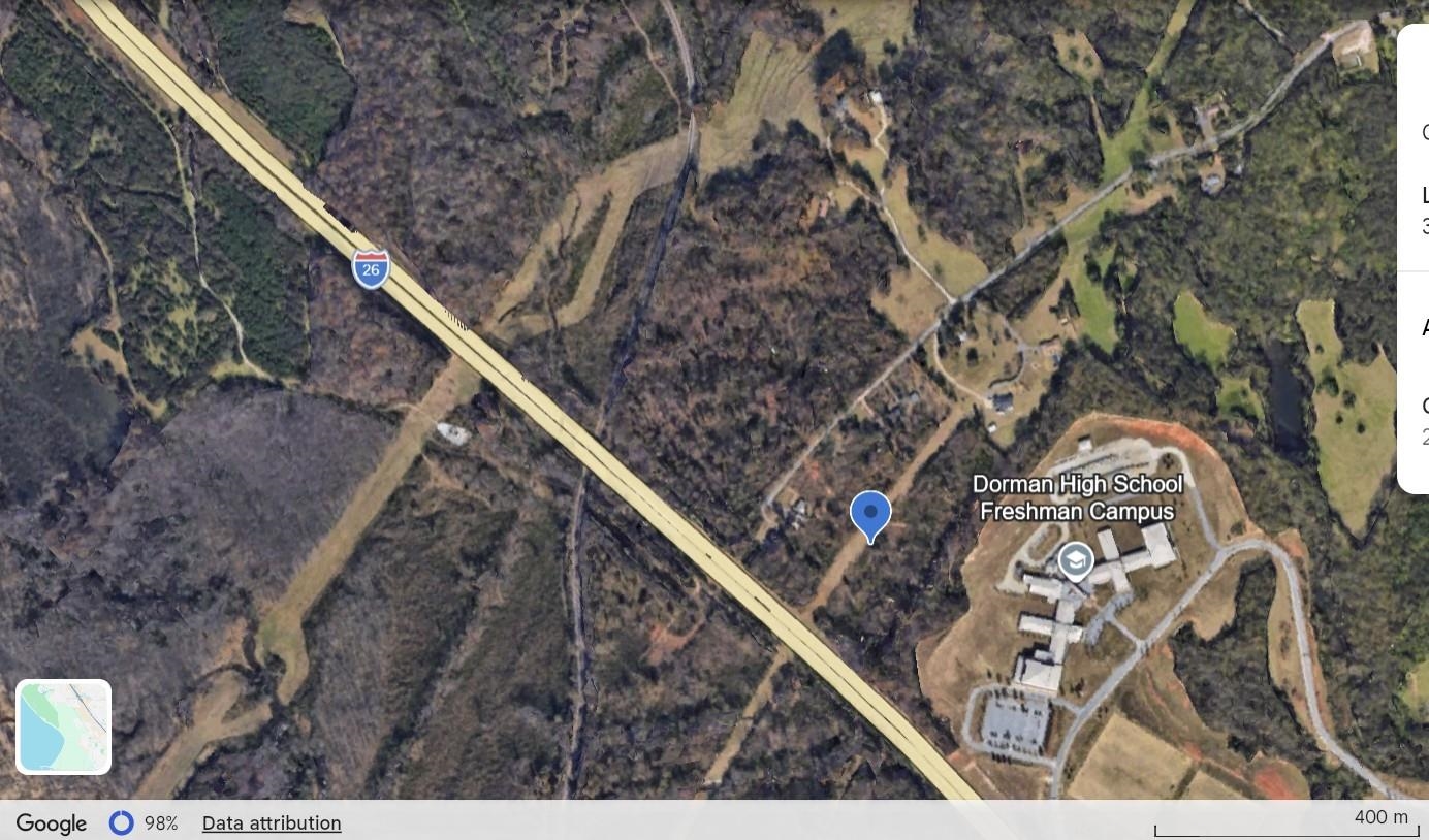 0 Bulman Road Roebuck, SC 29376 - Photo 3 of 36 Aerial with I-26 Frontage