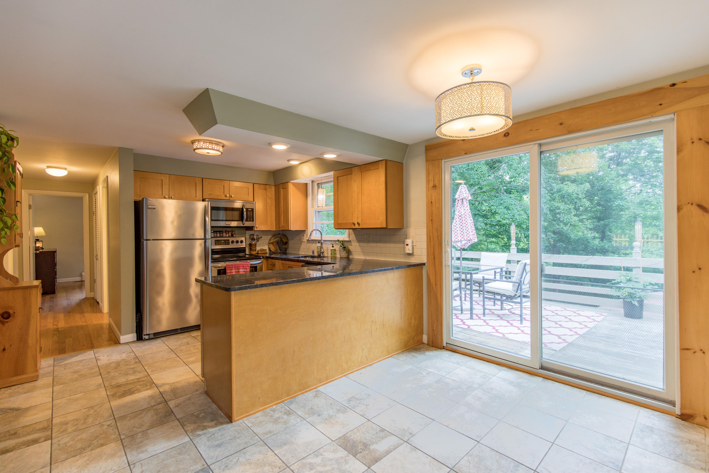 407 Duck Pond Road Westbrook, ME 04092 - Photo 5 of 39 kitchen open to dining