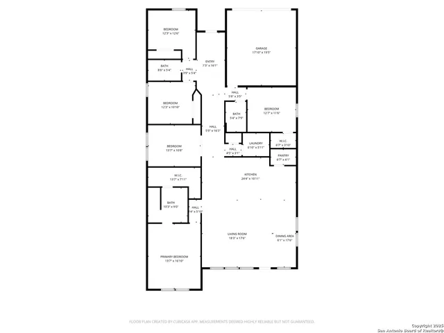 a picture of a bench in front of a door