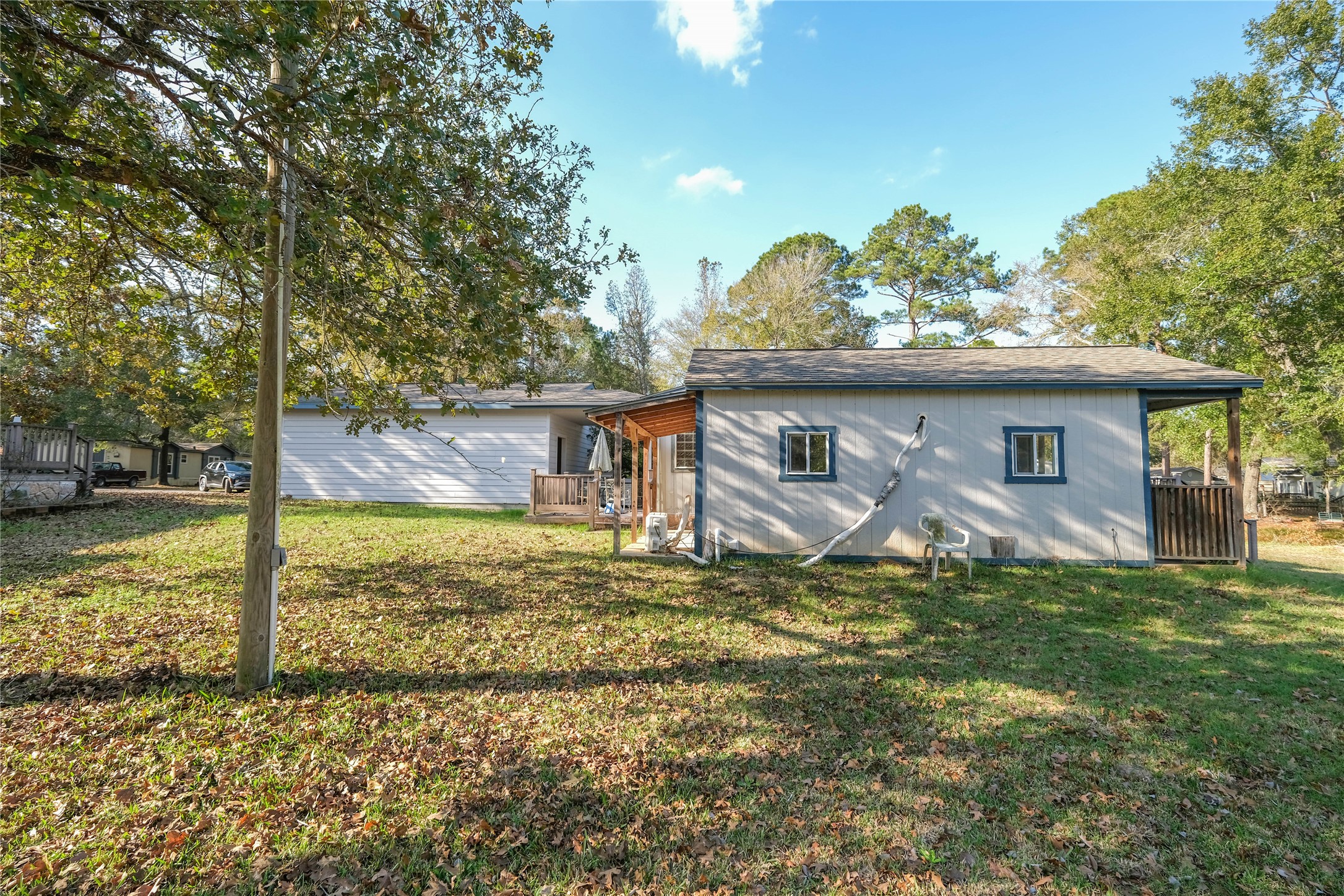 174 W Creek Trinity, TX 75862 - Photo 36 of 49 a view of a house with backyard