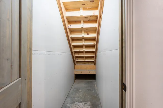 a view of a small space