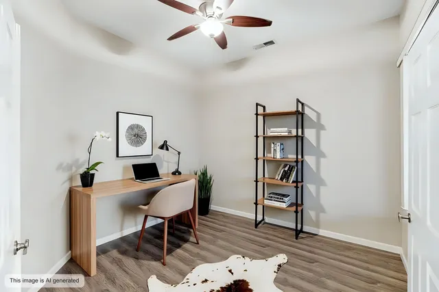 a view of a house with a yard and porch