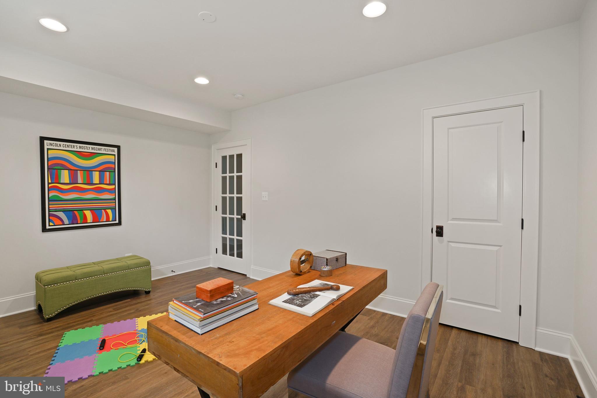 5010 25th Road North Arlington, VA 22207 - Photo 47 of 51 French door ensures quiet for Zoom meetings
